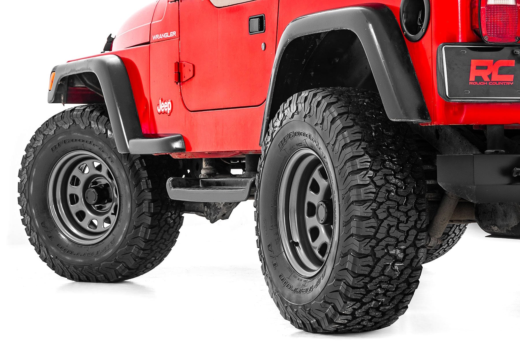 Steel Wheel Gray 17x9 5x5 3.30 Bore -12 Rough Country-4