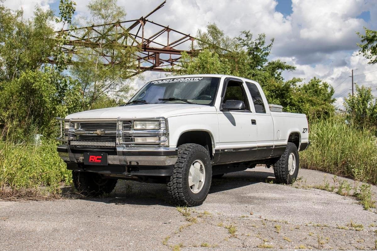 Body Lift Bumper Brackets FR & RR 3 Inch Lift Chevy C1500/K1500 Truck (88-94) Rough Country-1