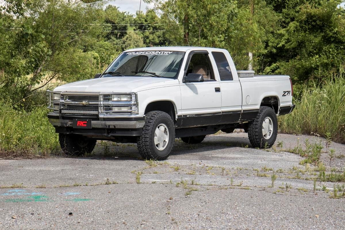 Body Lift Bumper Brackets FR & RR 3 Inch Lift Chevy C1500/K1500 Truck (88-94) Rough Country-4