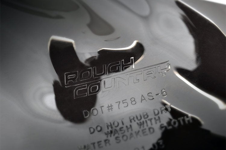 Rough Country Jeep Wrangler YJ Replacement Soft Top Black 87-95-Half Steel Doors Rough Country