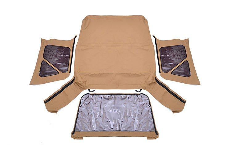 Rough Country Jeep Replacement Soft Top Spice 97-06 TJ Wrangler Steel Doors Rough Country