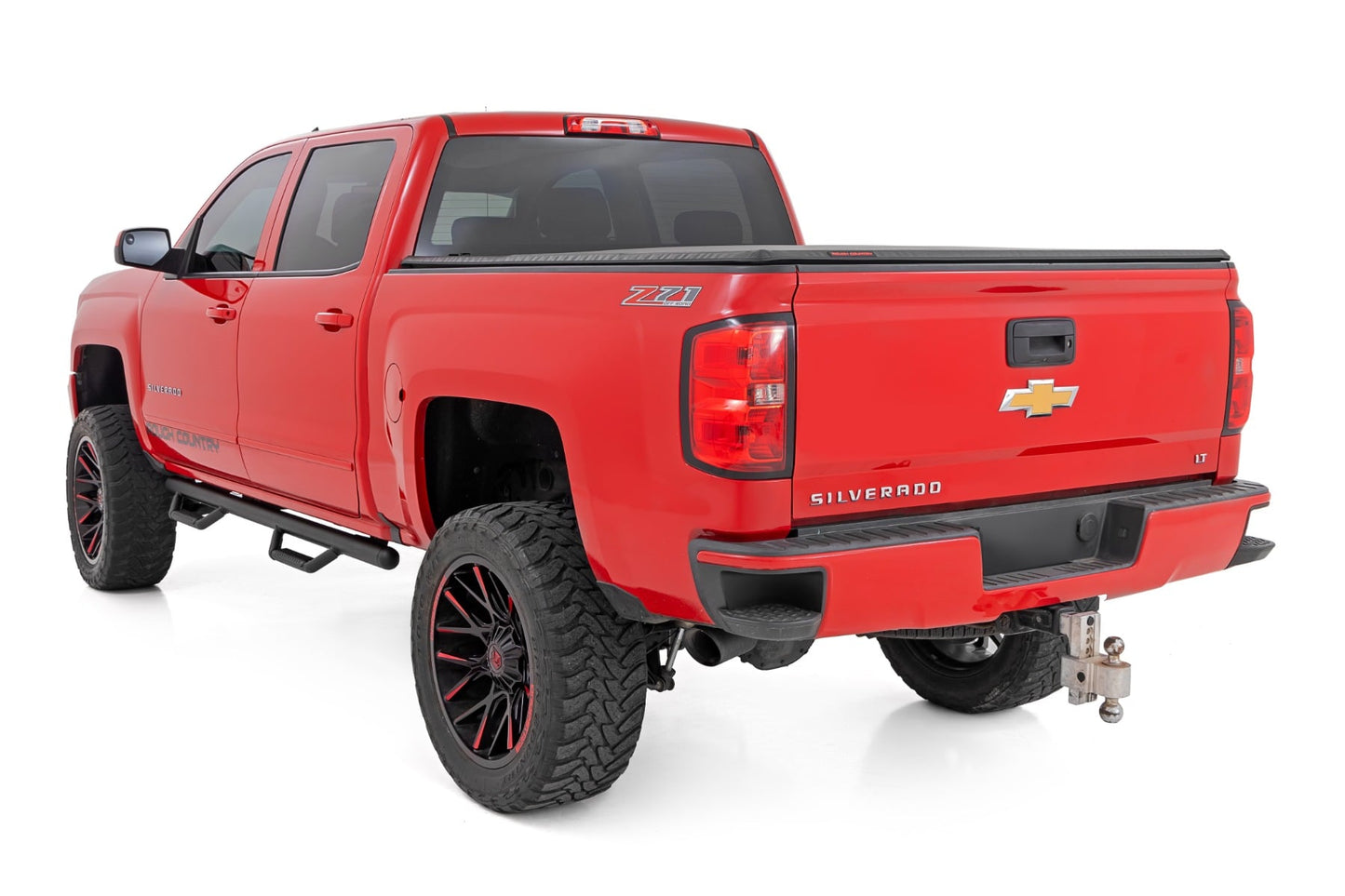 Nerf Steps Cab Length Crew Cab Silverado/Sierra 1500 (14-18 & Classic) Rough Country-4