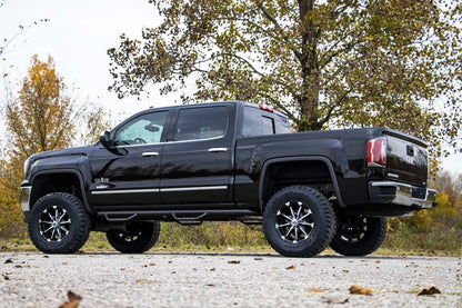 Wheel to Wheel Nerf Steps 14-18 Silverado/Sierra 1500 Crew Cab 5 Foot 8 Inch Bed Rough Country-1