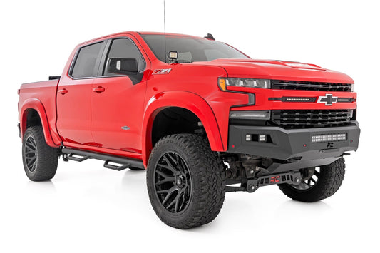 Nerf Steps Cab Length Crew Cab Silverado/Sierra 1500/2500HD/3500HD (19-26) Rough Country-1