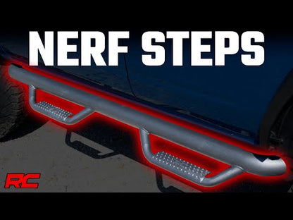 Nerf Steps Wheel to Wheel 4 Door Ford Bronco 4WD 21-Up Rough Country-1