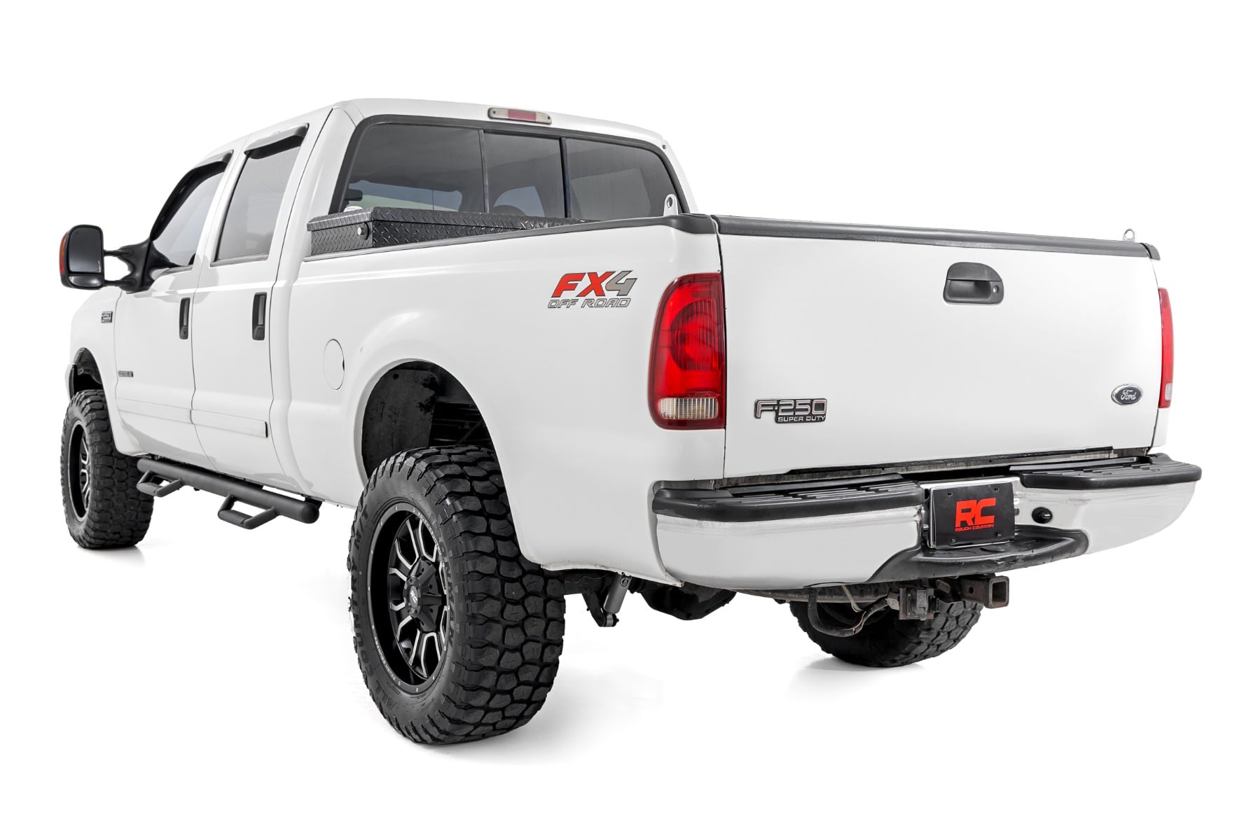 Nerf Steps Cab Length Crew Cab Ford F-250/F-350 Super Duty (99-16) Rough Country-3