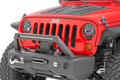 Jeep 7 Inch LED Projection Headlights Wrangler TJ, JK Rough Country-2