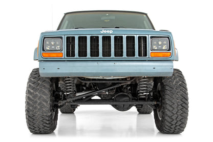 Jeep 5X7 Inch LED Headlights Jeep Cherokee XJ Rough Country-1
