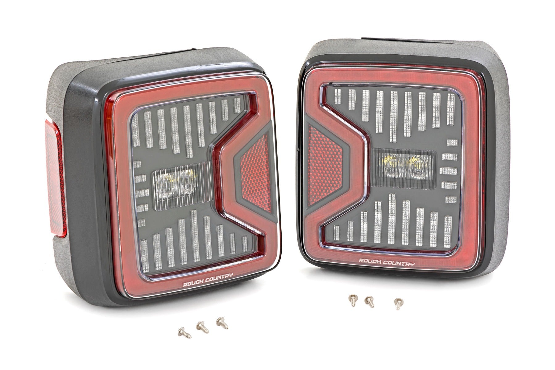 Rough Country LED Tail light 18-22 Jeep Wrangler JL 4WD Rough Country