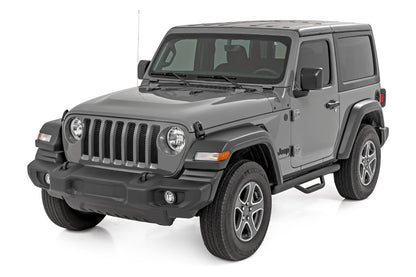 Nerf Steps Full Length 2 Door Jeep Wrangler JL 4WD (2018-2026) Rough Country-3