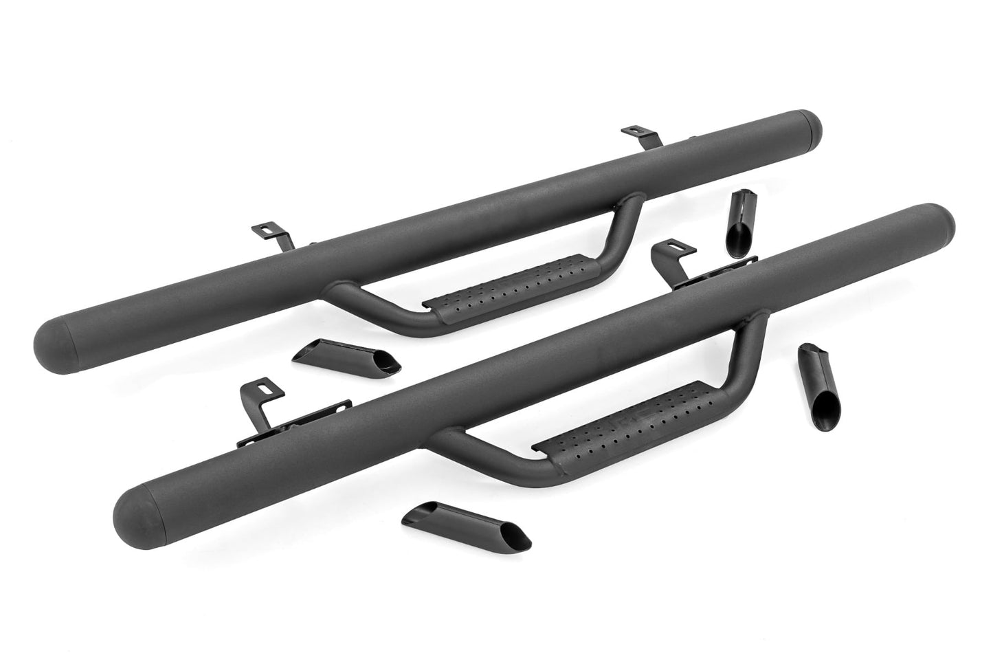 Nerf Steps Full Length 2 Door Jeep Wrangler JL 4WD (2018-2026) Rough Country-4