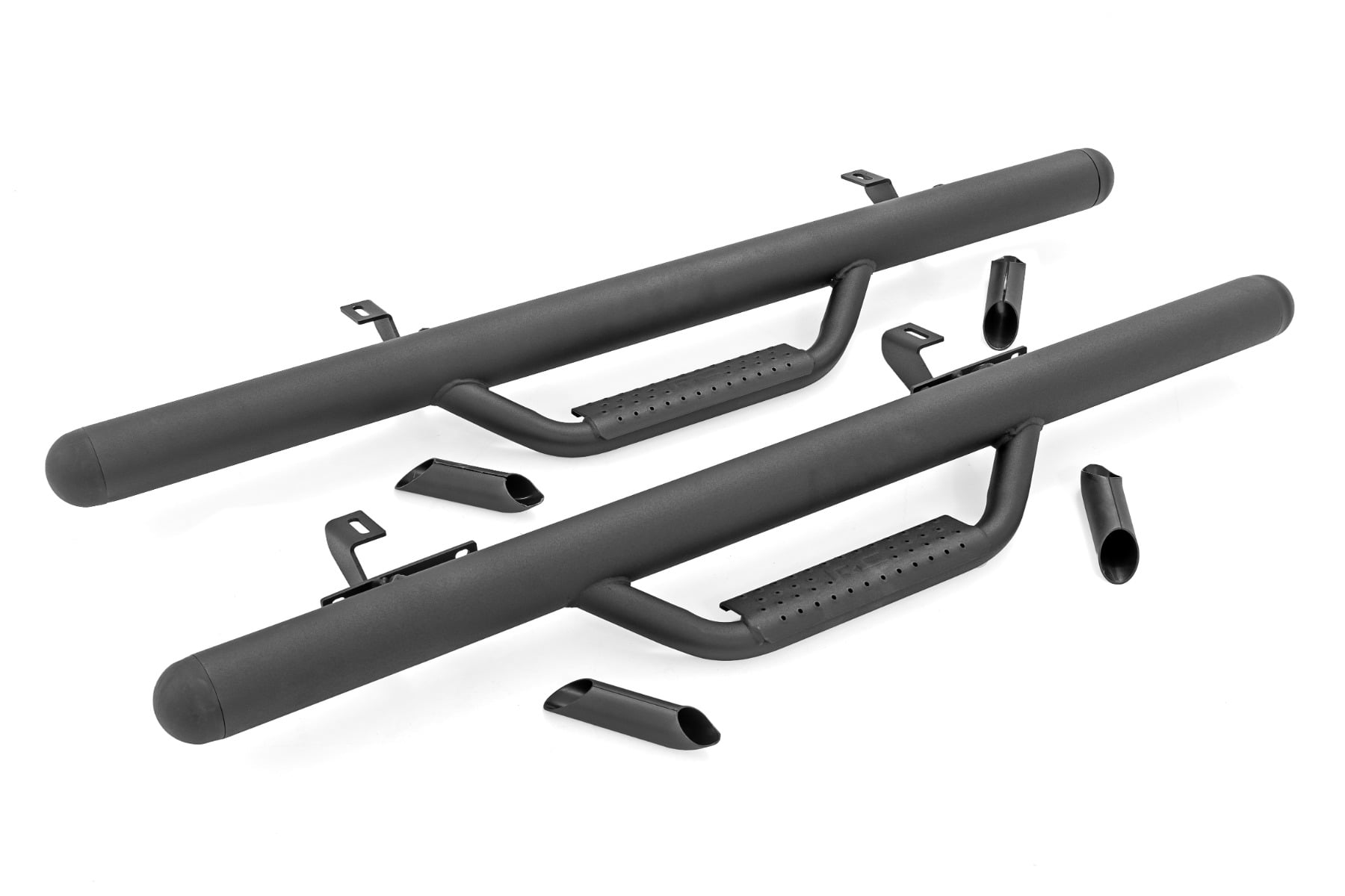 Nerf Steps Full Length 2 Door Jeep Wrangler JL 4WD (2018-2026) Rough Country-4