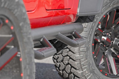 Nerf Steps Wheel to Wheel 4 Door Jeep Wrangler JL 4WD (18-23) Rough Country-4