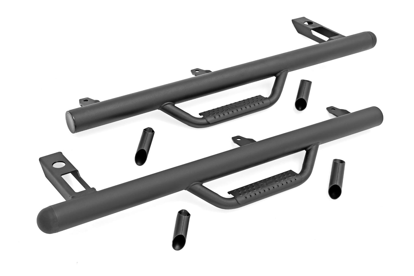 Nerf Steps Full Length Jeep Wrangler TJ 4WD (1997-2006) Rough Country-3