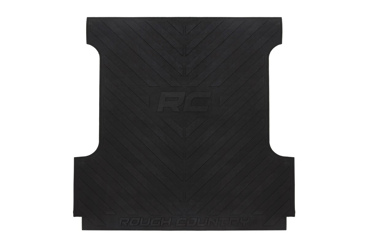 Bed Mat 6 Foot 7 Inch Bed RC Logo Silverado/Sierra 1500/2500HD/3500HD (07-19 & Classic) Rough Country-1