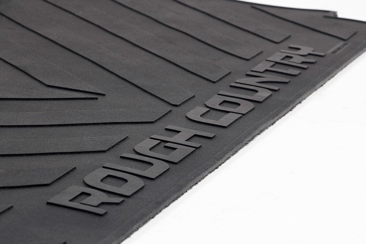 Bed Mat 5 Foot 7 Inch Bed RC Logo Ford F-150/F-150 Lightning/Raptor (2015-2026) Rough Country-3