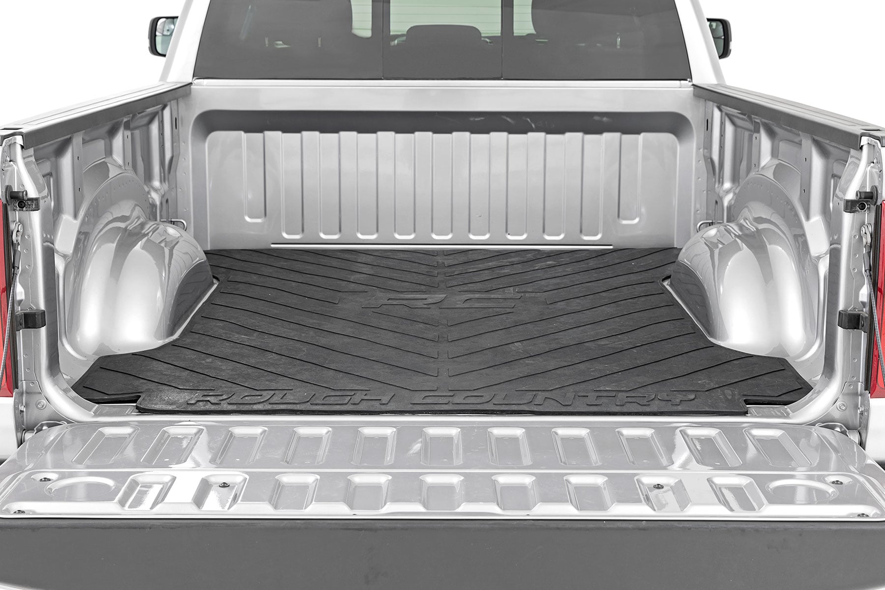 Bed Mat 6 Foot 4 Inch Bed RC Logo Ram 1500 (19-26)/1500 TRX (21-24) Rough Country-2