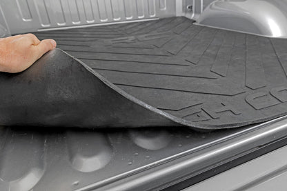 Bed Mat 6 Foot 4 Inch Bed RC Logo Ram 1500 (19-26)/1500 TRX (21-24) Rough Country-3