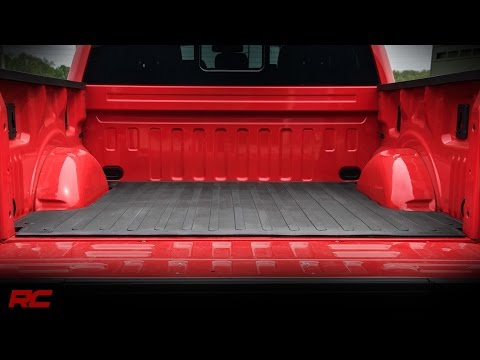 Rough Country GM Bed Mat RC Logos 07-18 1500 / 07-19 HD PU - 5 Foot 8 Inch Bed Rough Country
