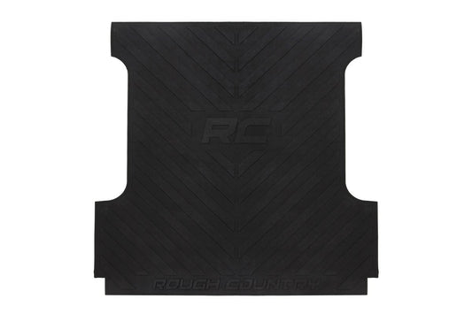 Bed Mat 5 Foot 9 Inch Bed RC Logo Silverado/Sierra 1500/2500HD/3500HD (07-19 & Classic) Rough Country-1