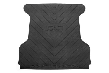 Bed Mat 5 Foot 7 Inch Bed RC Logo Toyota Tundra 2WD/4WD (2007-2021) Rough Country-3