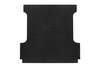 Bed Mat 8 Foot Bed with RC Logo 17-Up Ford Super Duty 2WD/4WD Rough Country-1