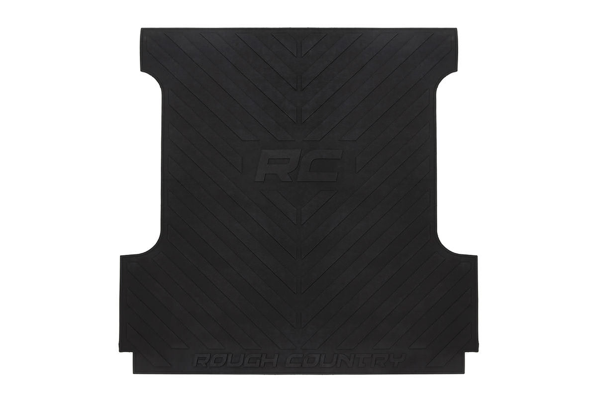 Bed Mat 8 Foot Bed RC Logo Ford F-250/F-350 Super Duty 2WD/4WD (2017-2026) Rough Country-1