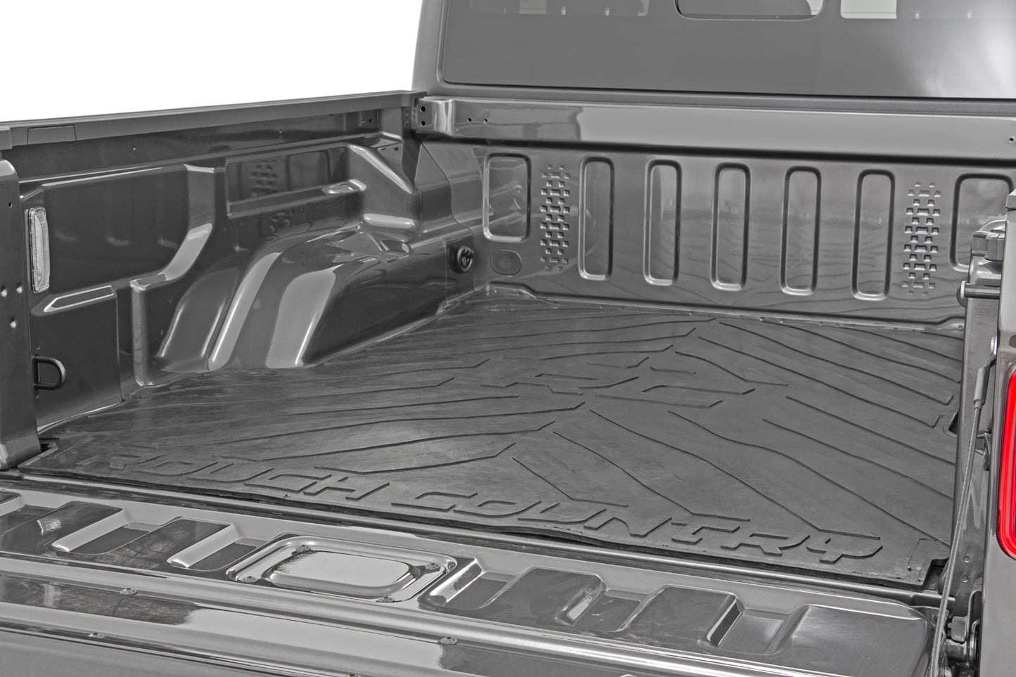 Bed Mat 5 Foot Bed RC Logo Jeep Gladiator JT 4WD (2020-2025) Rough Country-1