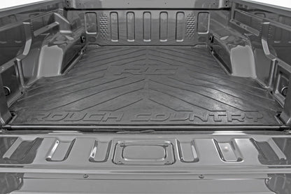 Bed Mat 5 Foot Bed RC Logo Jeep Gladiator JT 4WD (2020-2025) Rough Country-4