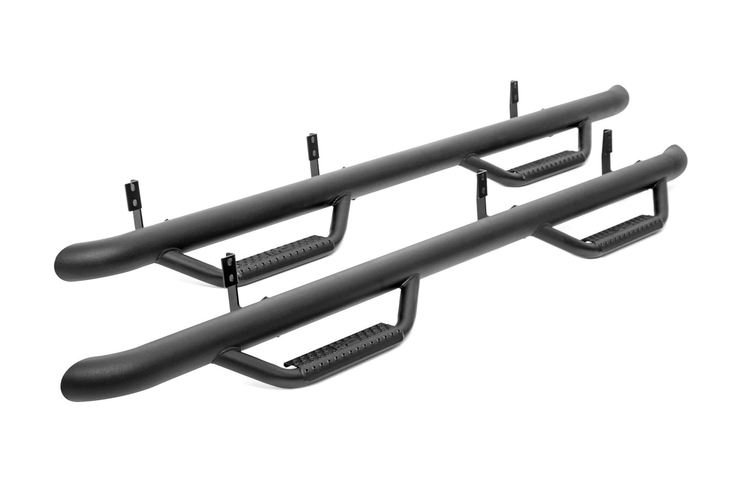 Nerf Steps Cab Length Crew Cab Nissan Frontier 2WD/4WD (05-23) Rough Country-2