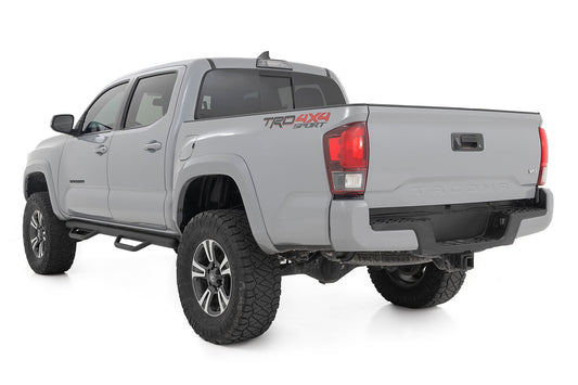 Nerf Steps Cab Length Crew Cab 5 Foot Bed Toyota Tacoma 2WD/4WD (05-23) Rough Country-1