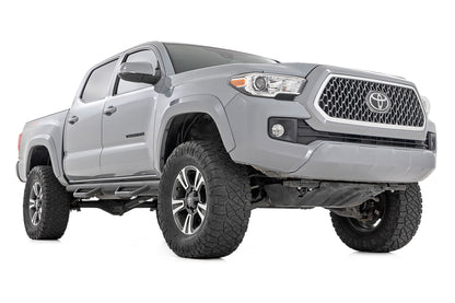 Nerf Steps Cab Length Crew Cab 5 Foot Bed Toyota Tacoma 2WD/4WD (05-23) Rough Country-3