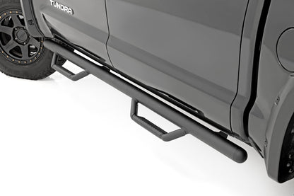 Nerf Steps Cab Length CrewMax 5 Foot 7 Inch Bed Toyota Tundra 2WD/4WD (07-21) Rough Country