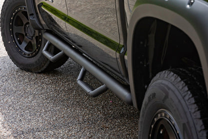 Nerf Steps Cab Length CrewMax 5 Foot 7 Inch Bed Toyota Tundra 2WD/4WD (07-21) Rough Country-5