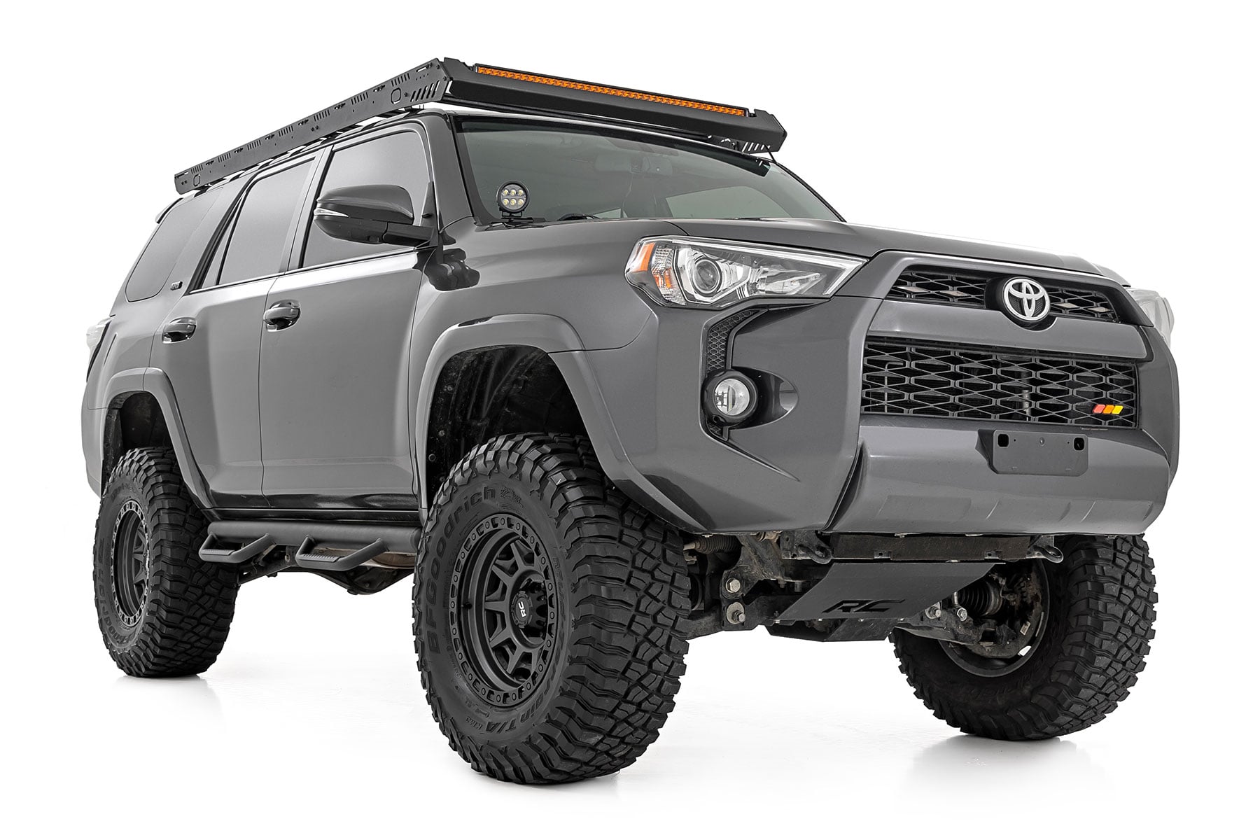 Nerf Steps Cab Length Non Limited Toyota 4Runner 2WD/4WD (2010-2024) Rough Country-1