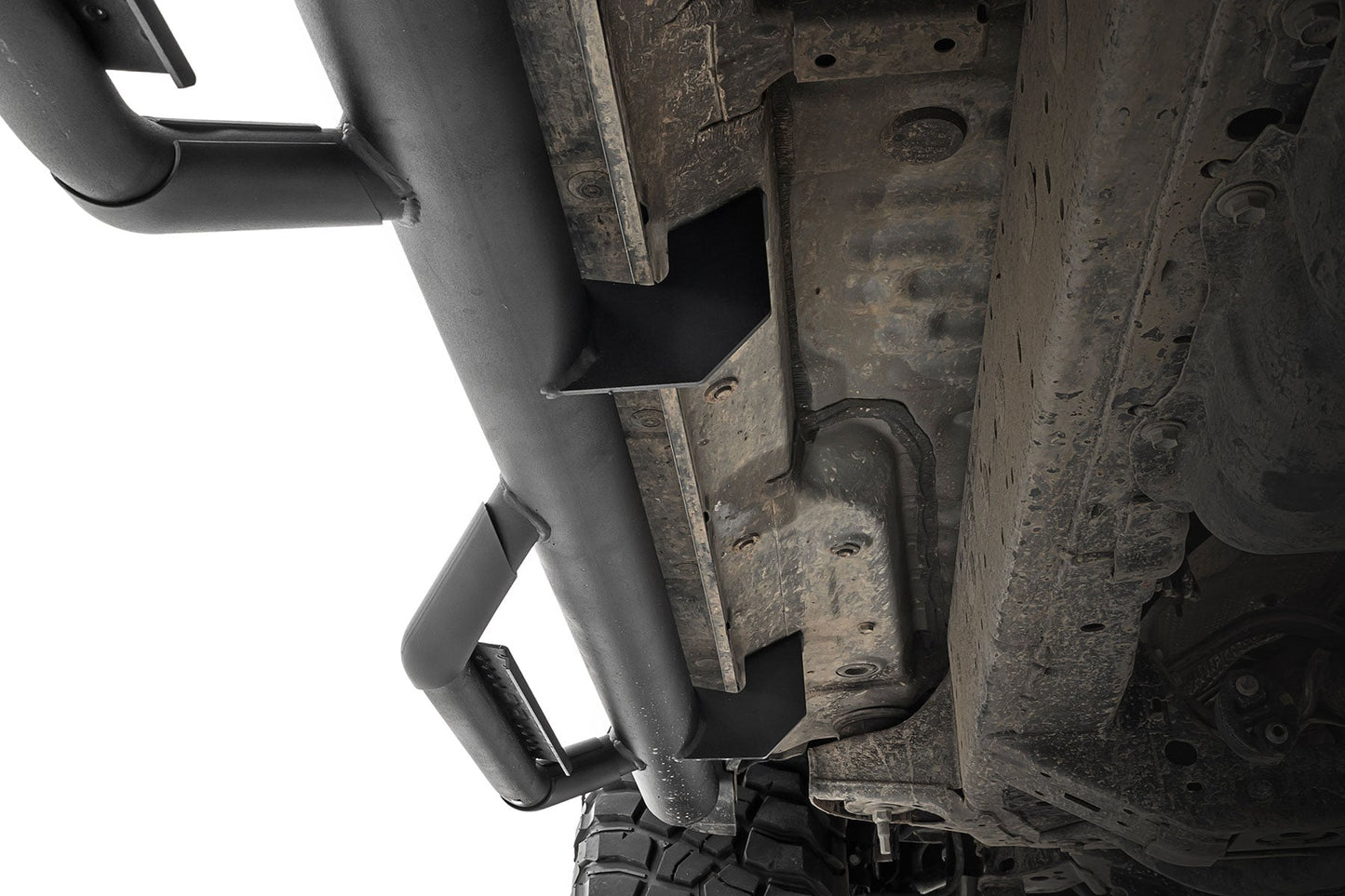 Nerf Steps Cab Length Non Limited Toyota 4Runner 2WD/4WD (2010-2024) Rough Country-4