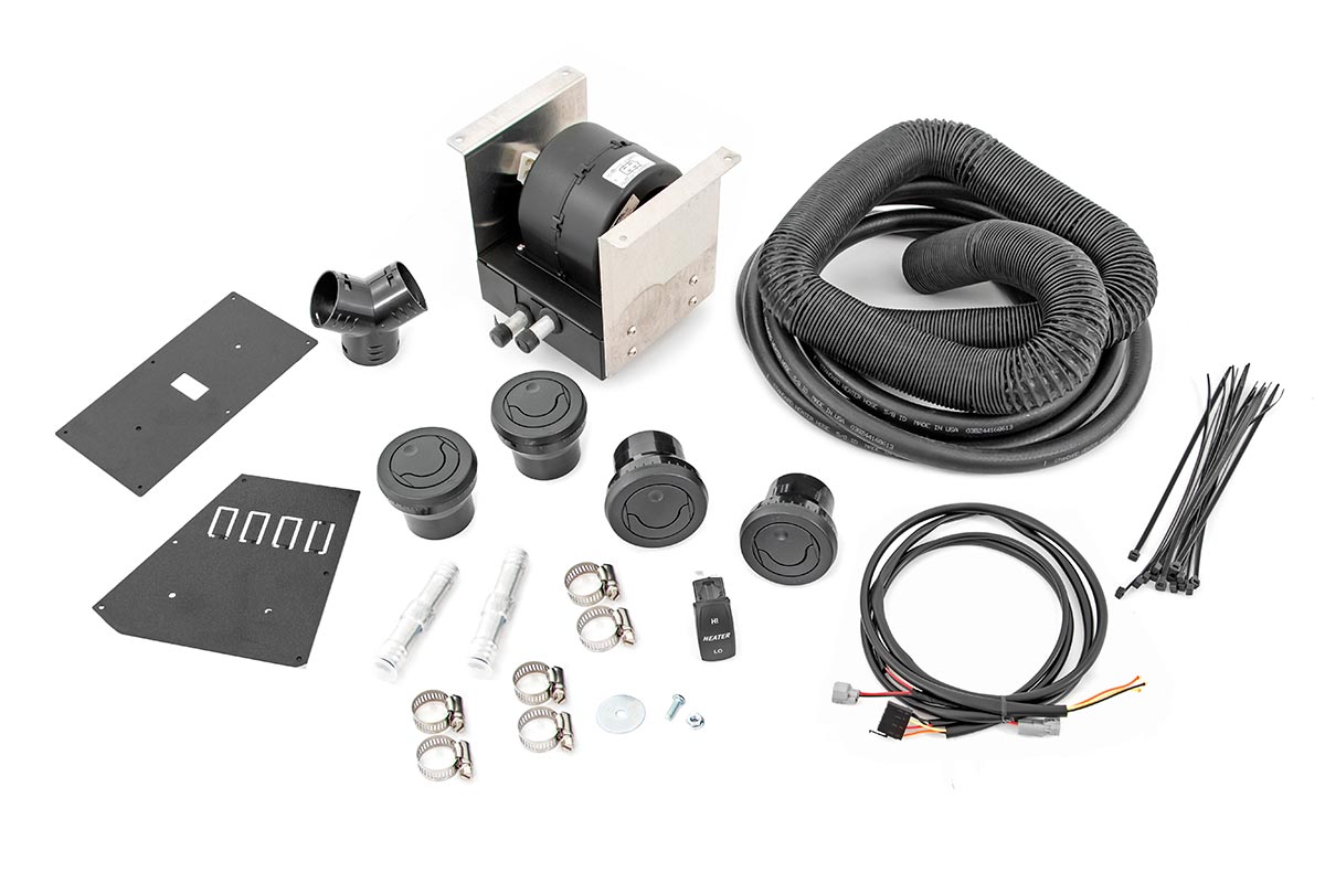 Rough Country Honda 16K BTU Hidden Fan Heater Kit 16-20 Pioneer 1000 Rough Country
