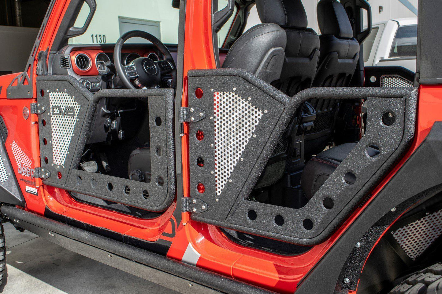 2018 2025 Jeep Wrangler JL JLU Gladiator JT Front Rock Doors DV8 Offroad