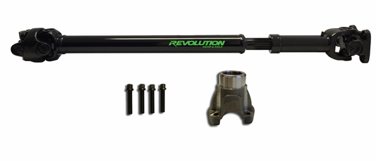 Jeep Wrangler JK Front 1310 CV Driveshaft 2 or 4 Door Flange Style Revolution Gear and Axle