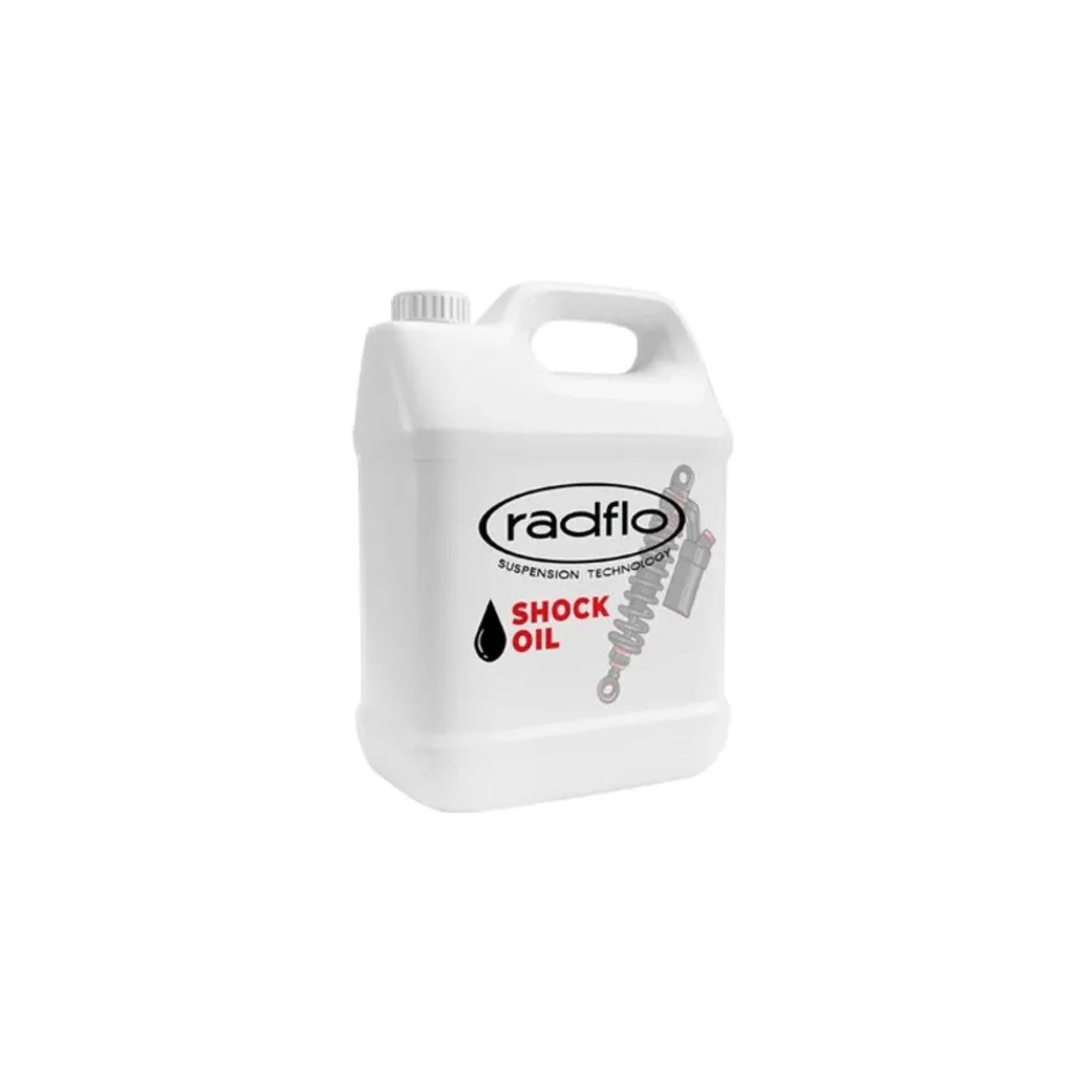 Race 5W Red Shock Oil 16 oz Radflo