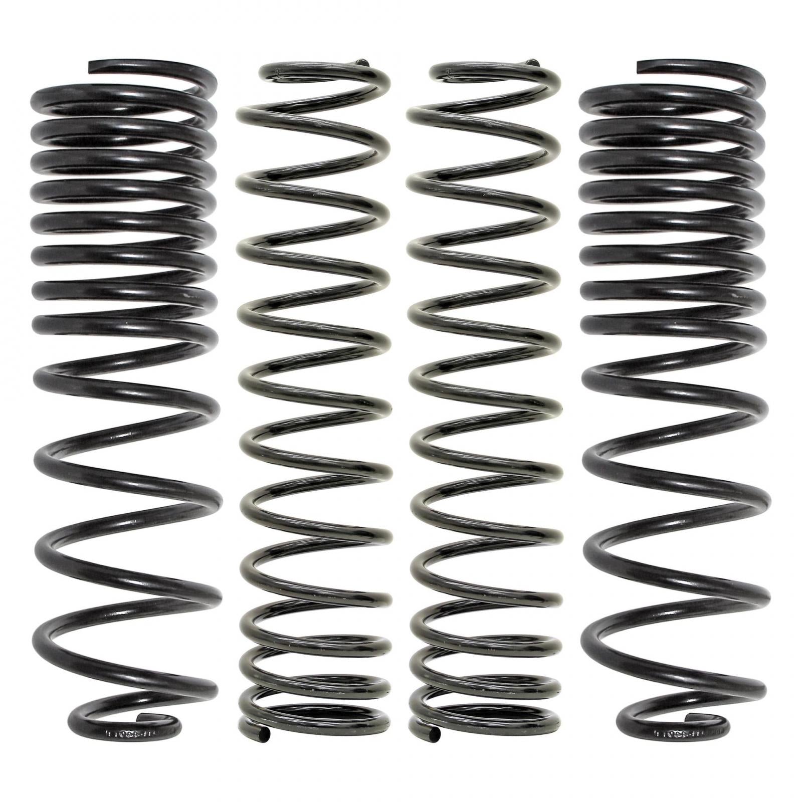 Coil Spring Set JT Gladiator Diesel engine 3.5 Inch Lift Front/Rear Set of 4 RockJock 4x4
