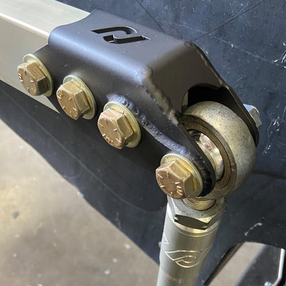 Antirock Double Sheer End Link Bracket Kit for PreRunner Arms Chromoly w/ Hardware RockJock 4x4-2