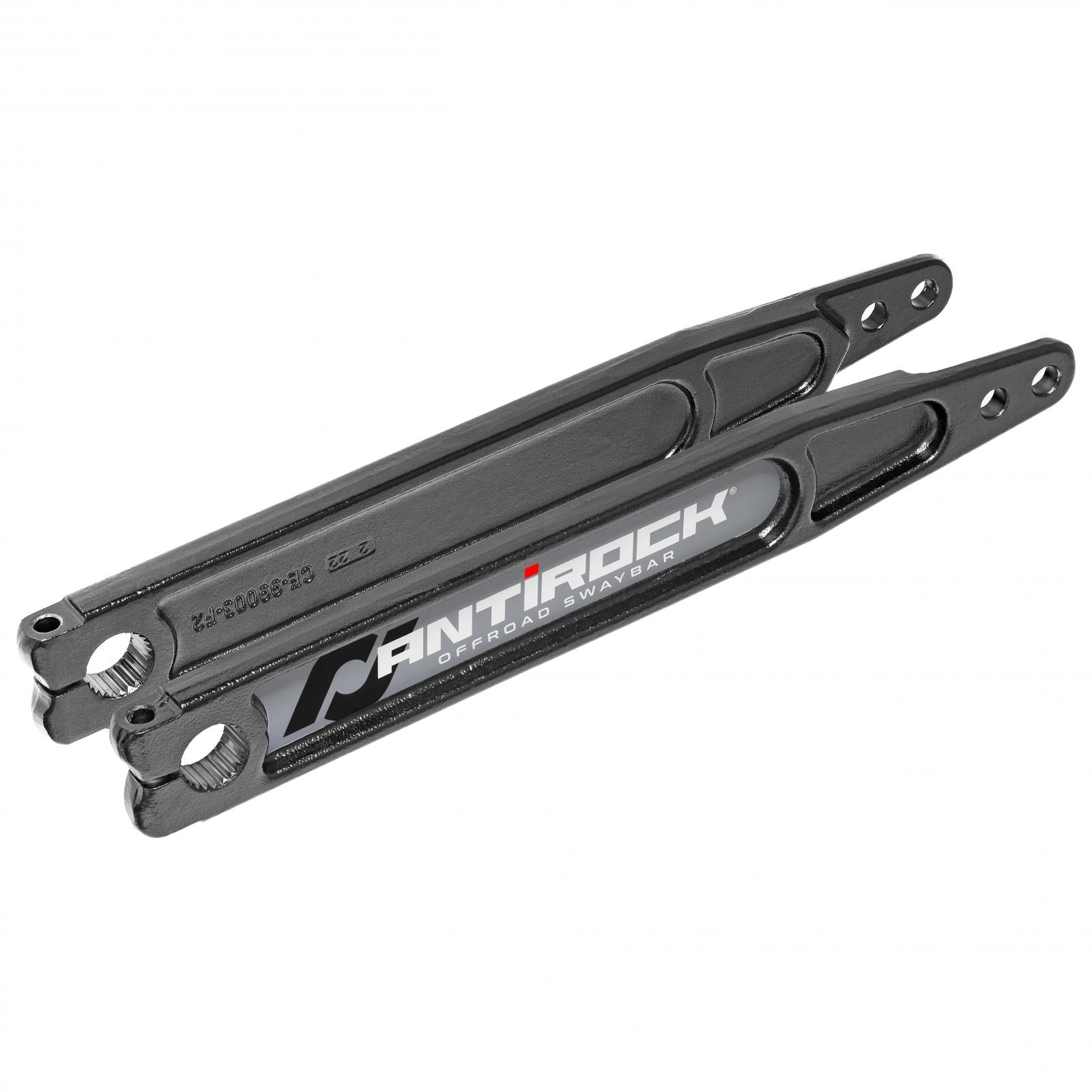 Antirock Forged Chromoly Sway Bar Arms 17 Inch Long x 28 Spline Incl. Stickers Pair RockJock 4x4