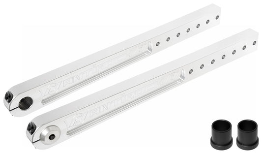 Antirock Aluminum PreRunner Arms 21 Inch-27 Inch Long C-C 35 Spline Incl. Hardware RockJock 4x4