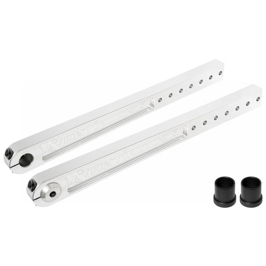 Antirock Aluminum Prerunner Arms 27 Inch-33 Inch Long C-C 35 Spline Incl. Hardware RockJock 4x4