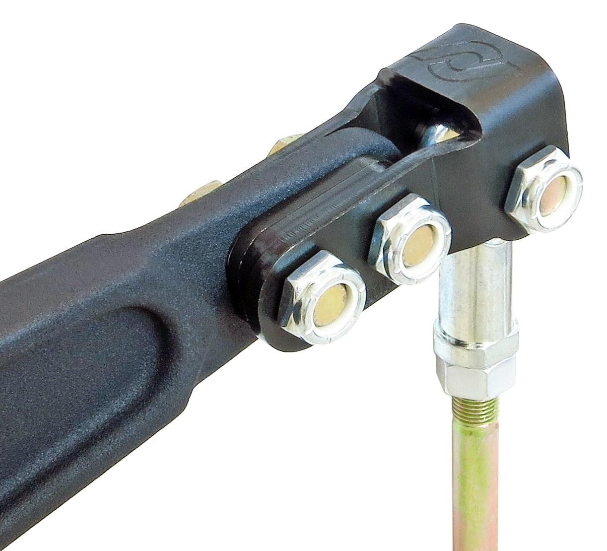 Antirock Sway Bar Kit 20 and Up Jeep JT Gladiators Rear Bolt-On Steel Arms RockJock 4x4-1