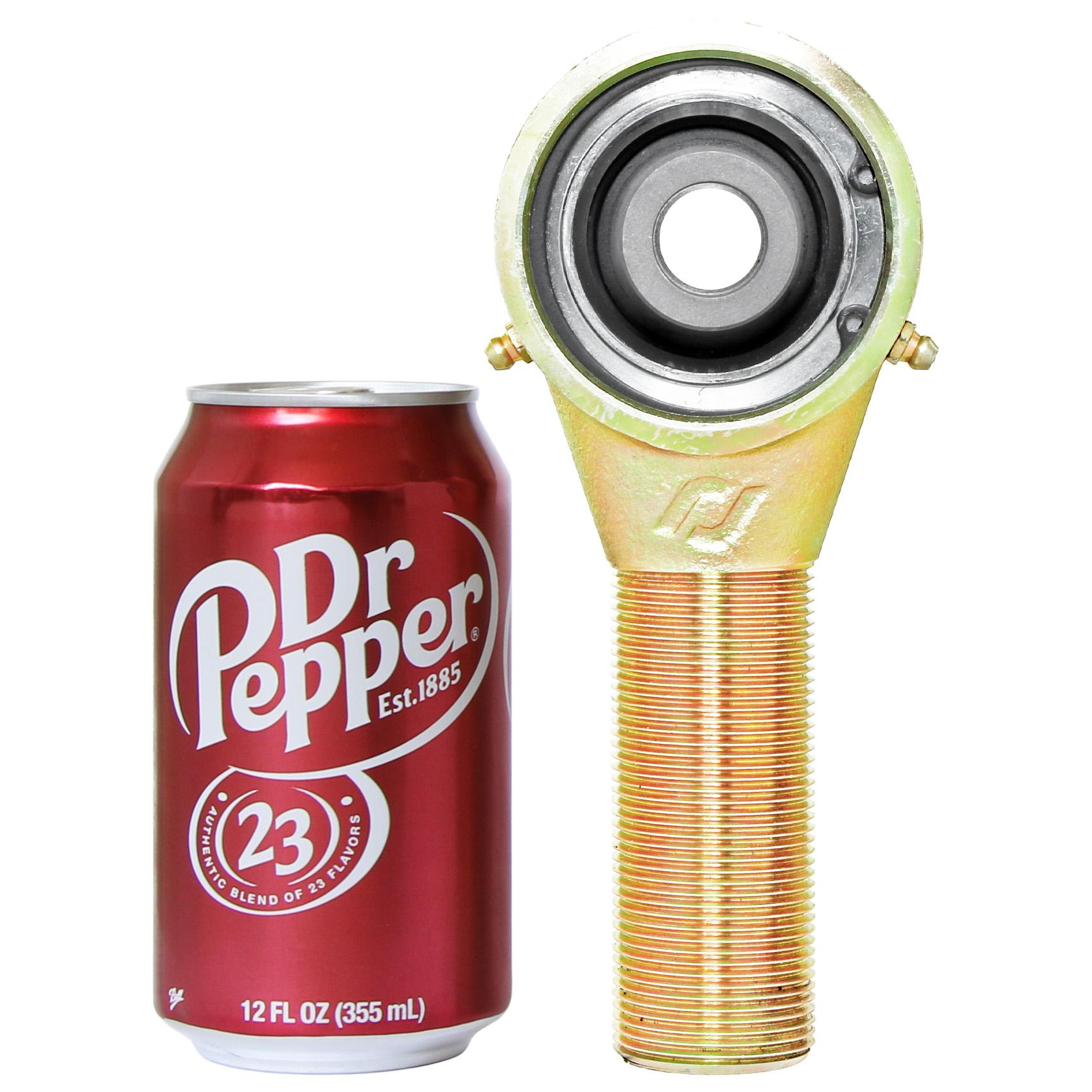 Johnny Joint Rod End 3 Inch Narrow Forged 1 1/2 Inch-12 LH Threads 3.250 Inch x .827 Inch Ball Externally Greased RockJock 4x4-3
