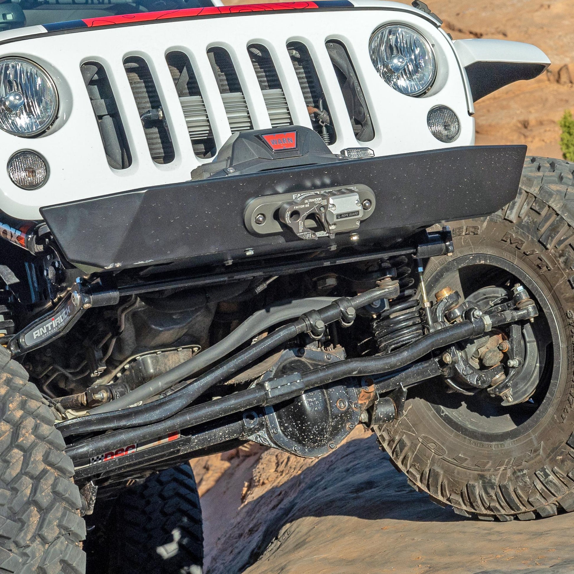 Currectlync Wrangler JK High Steer Kit For Ram Assist. Incl. Knuckles Drag Link Tie Rod Jeep JL/JT Trac Bar Trac Bar Reloc/Ram Mount Tie Rod Clamp RockJock 4x4-3