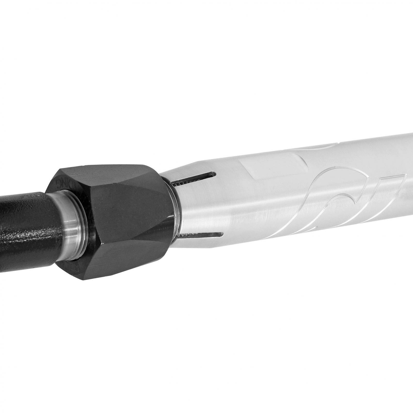 RockNut Billet Aluminum Tie Rod w/ 1T Taper Ends (Chromoly 1 5/8 Inch Dia. fits 57.5 Inch - 60.5 Inch Hole-Hole Applications) RockJock 4x4-2