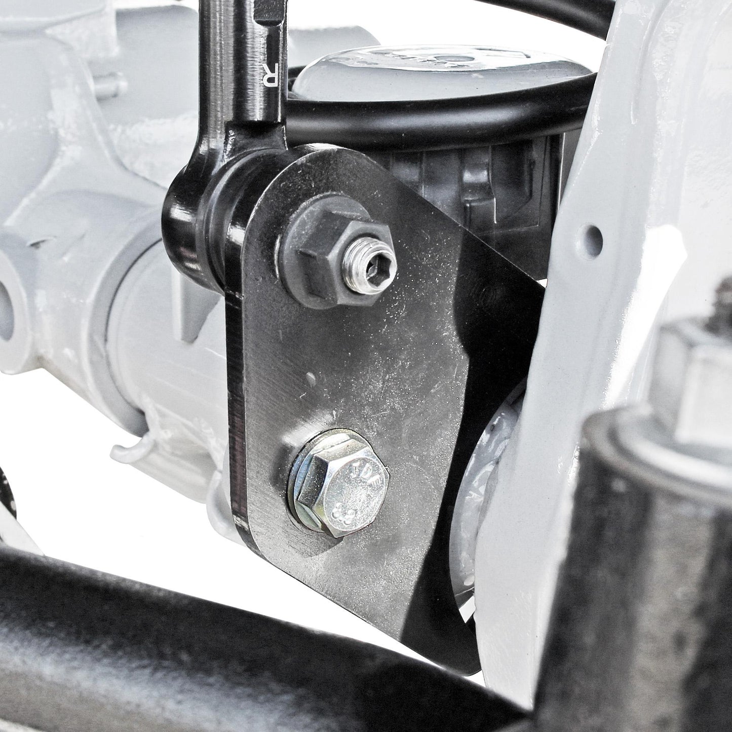 Currectlync Jeep JL/JT High Steer Kit For Ram Assist And Non-Rubicon Axle. Incl. Knuckles Drag Link Tie Rod Trac Bar Reloc/Ram Mount Axle Bracket Ram Assist Tie Rod Clamp RockJock 4x4-11